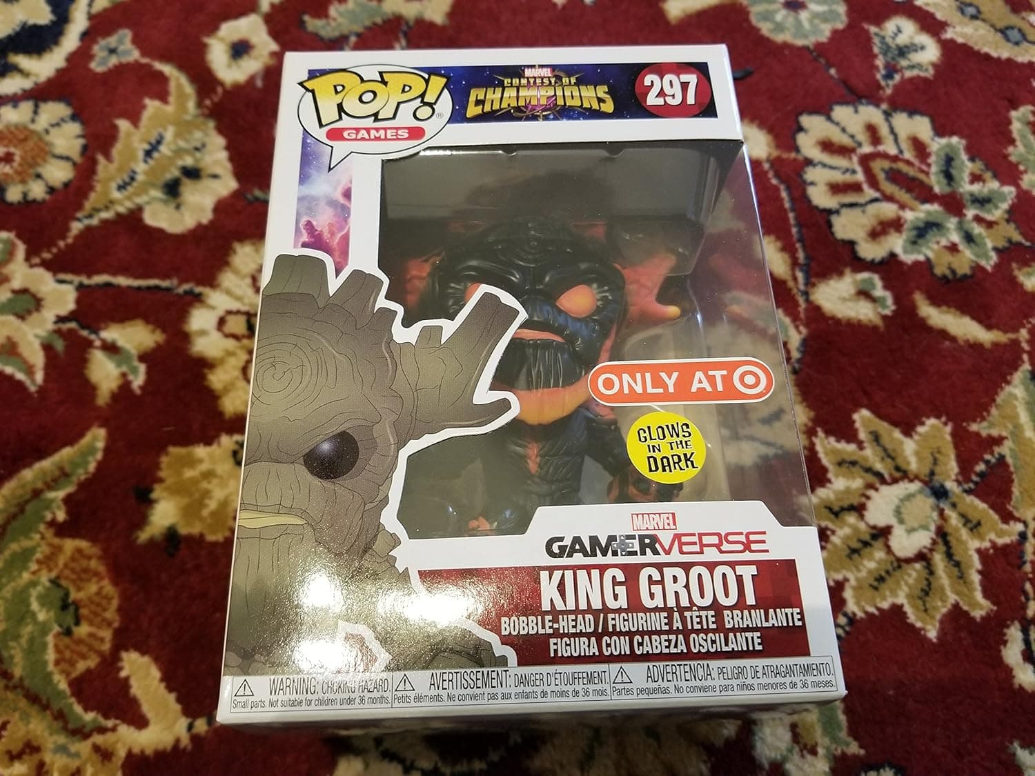 King Groot Glow in the Dark Conquest of Champions 297 Gameverse Target
