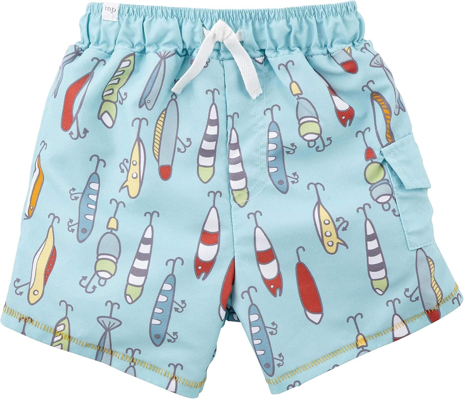 Mud Pie Boys' Fishing Lure Swim Trunks