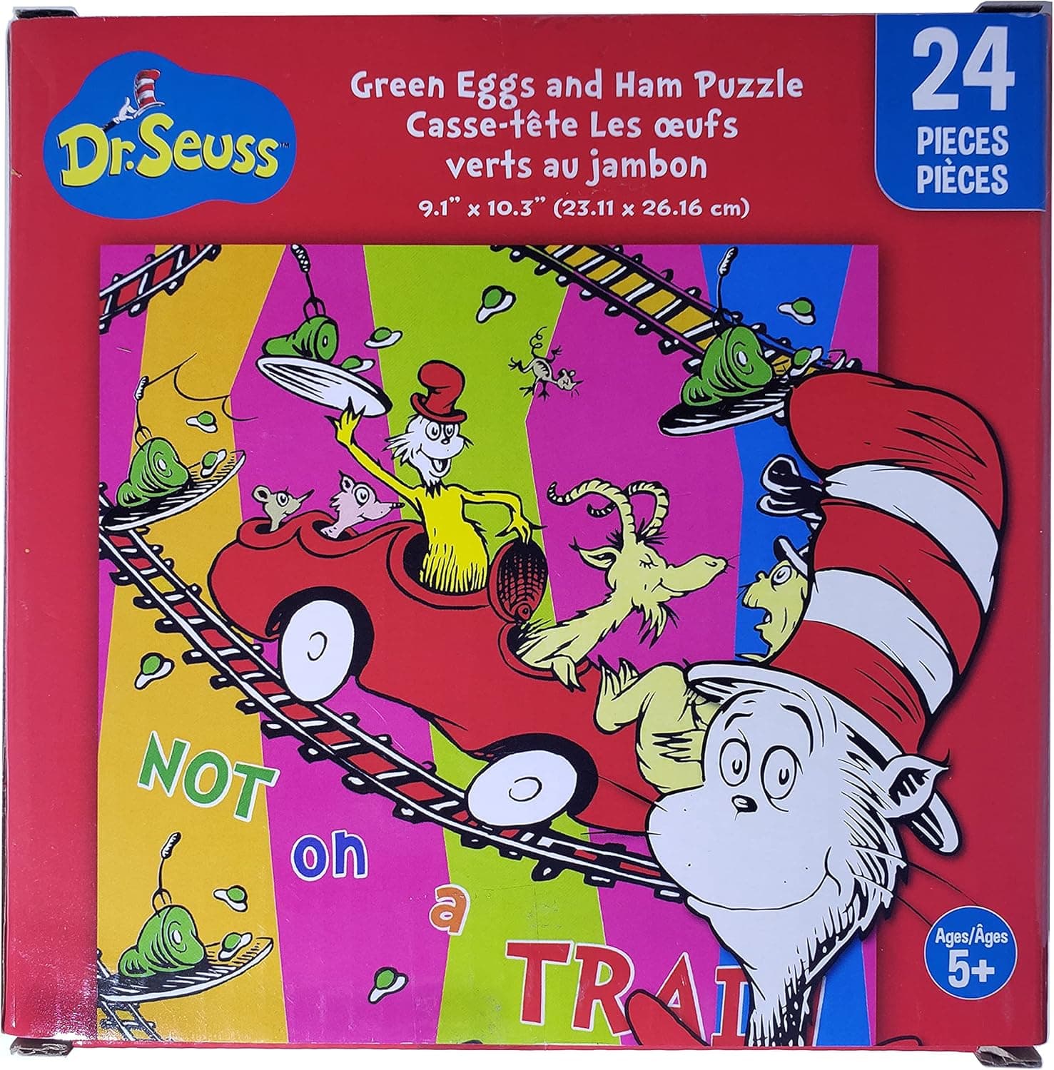 Vista Puzzles, Green Eggs and Ham Puzzle 24 Pieces