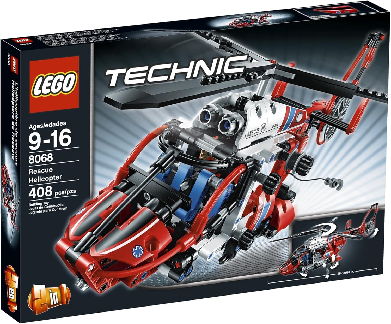 LEGO Technic Rescue Helicopter 8068