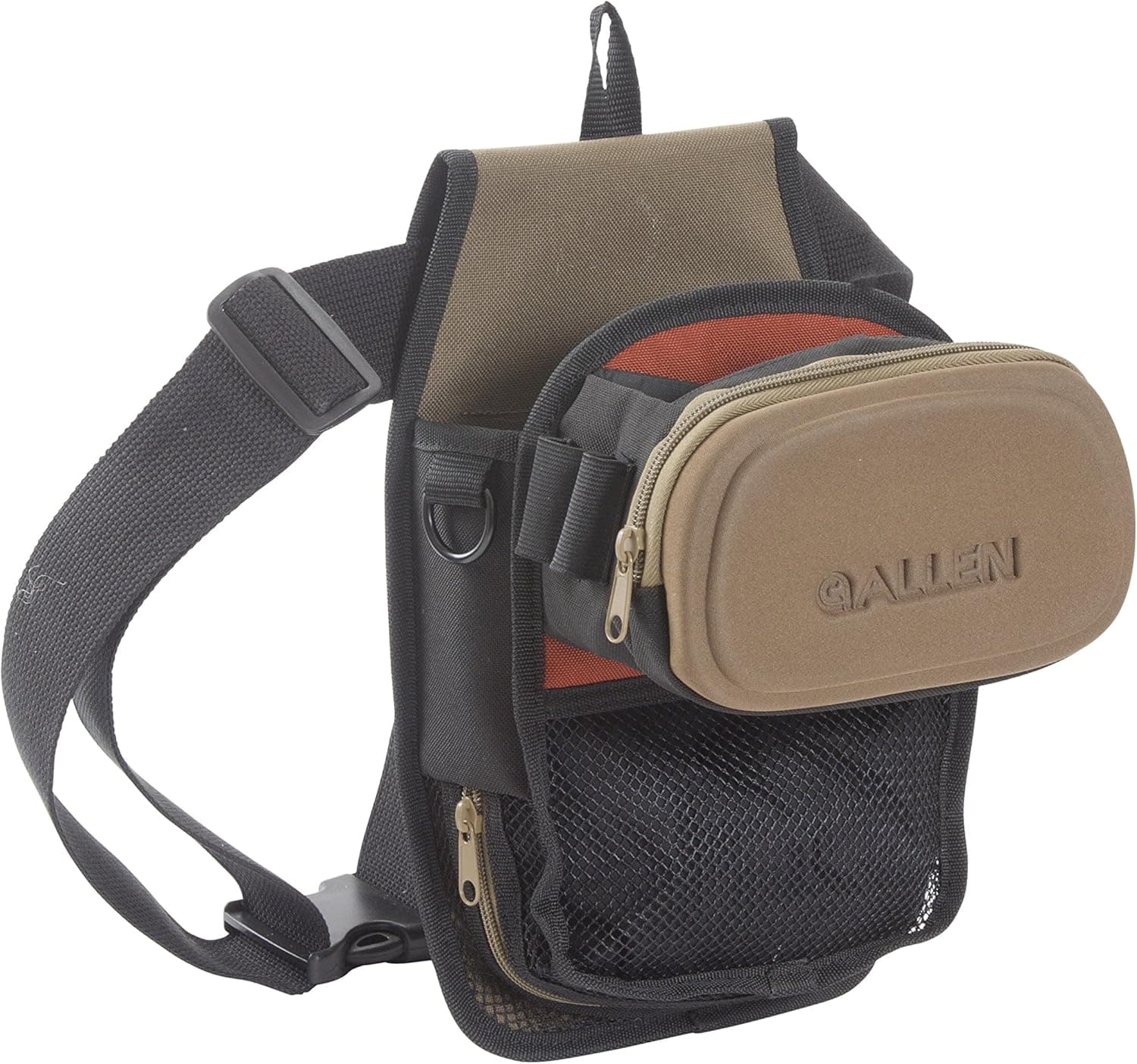 Allen Company Eliminator All-in-One Shooting Bag, Coffee/Black, One Size (8302)