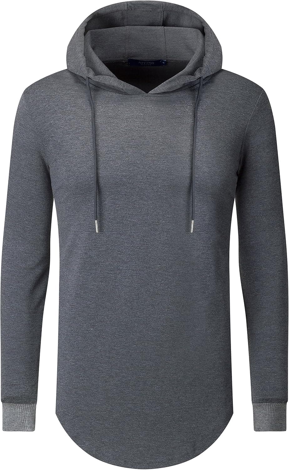 Aiyino Mens Hipster Hip Hop Classic Pullover Long Hoodie Sweatshirts Jacket