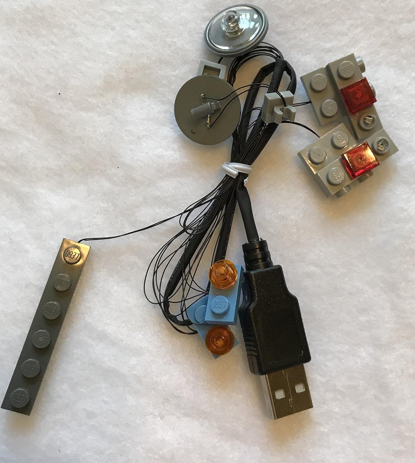 brickled LED Light Kit for 10252 Volkswagen Beetle USB Powered (Model Set not incuded)