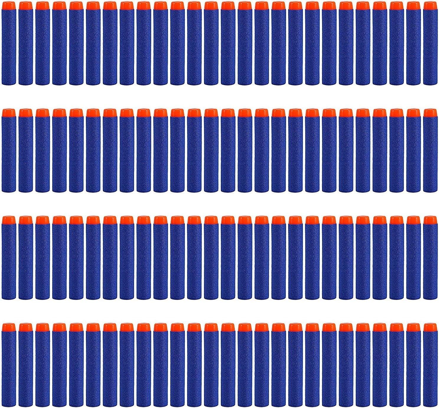 LVHERO 200pcs 7.2cm Refill Darts Foam Bullet Ammo Pack for Nerf N-Strike Elite Series – Blue