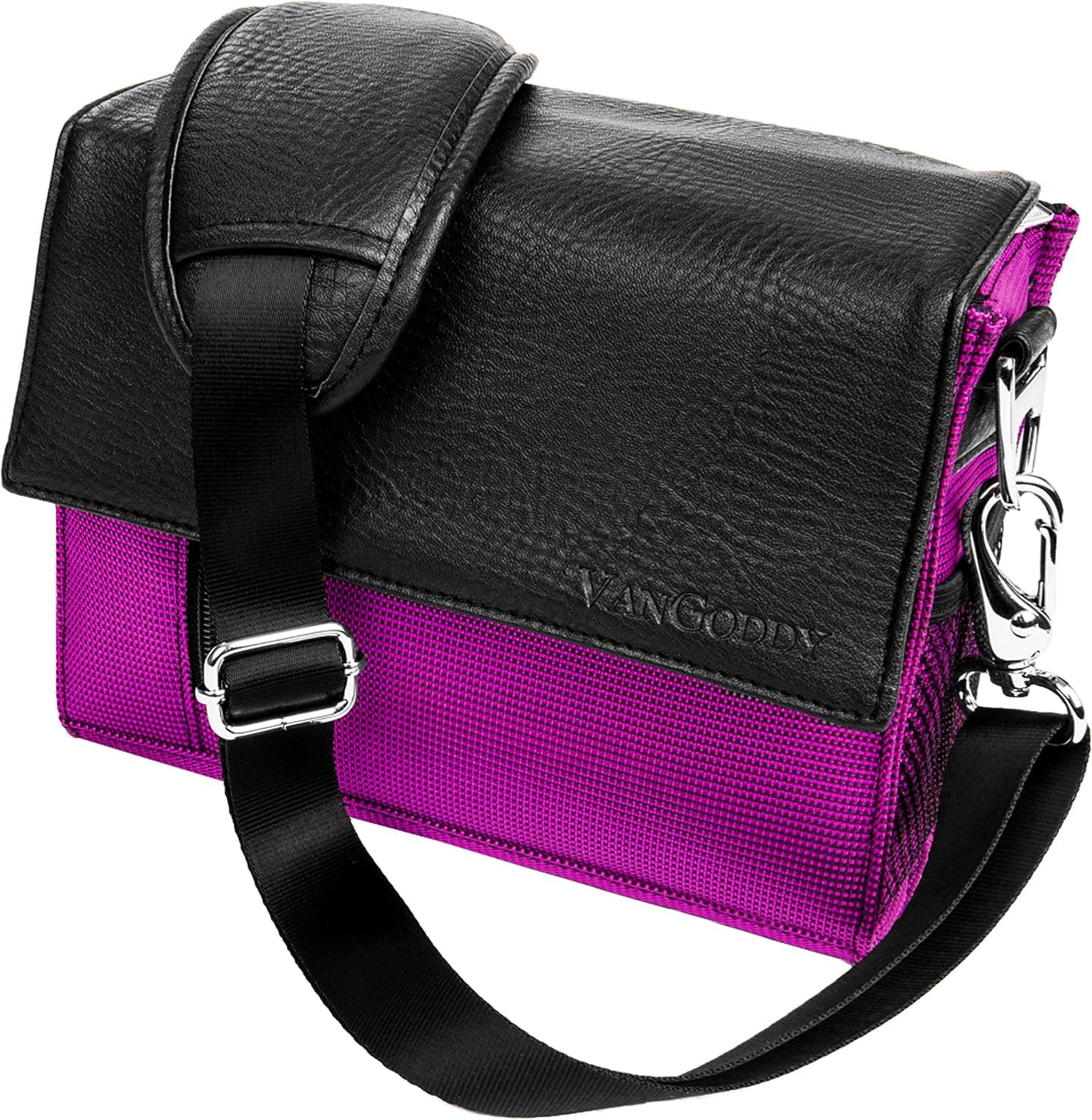 Ultra Light Weight Durable Compact Metric Camera Sholder Bag (Plum Purple) for DSLR, Digital Nikon Cameras