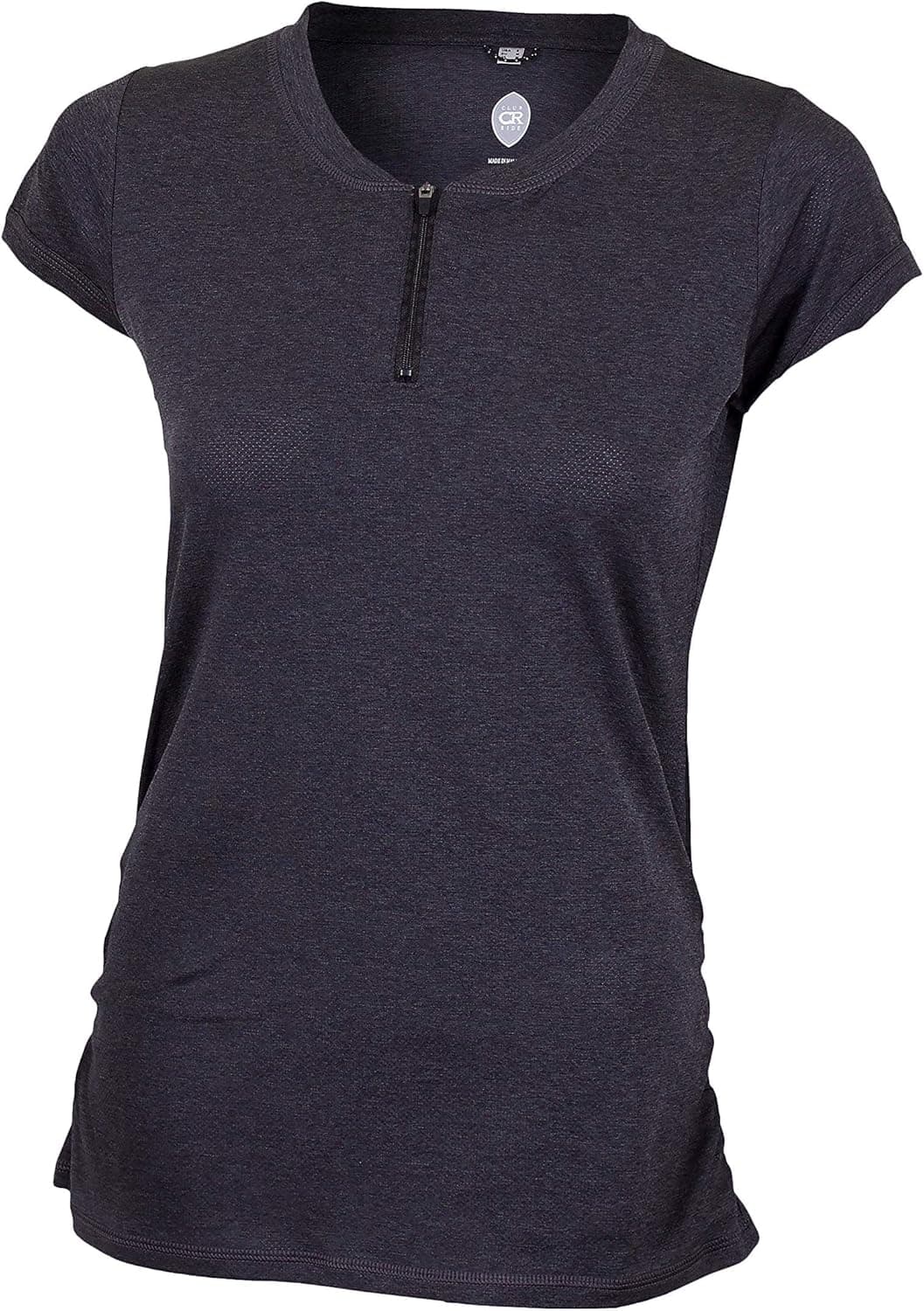 Club Ride Apparel Deer Abby Jersey - Women's Short Sleeve Pullover Cycling Jersey - Black - Small