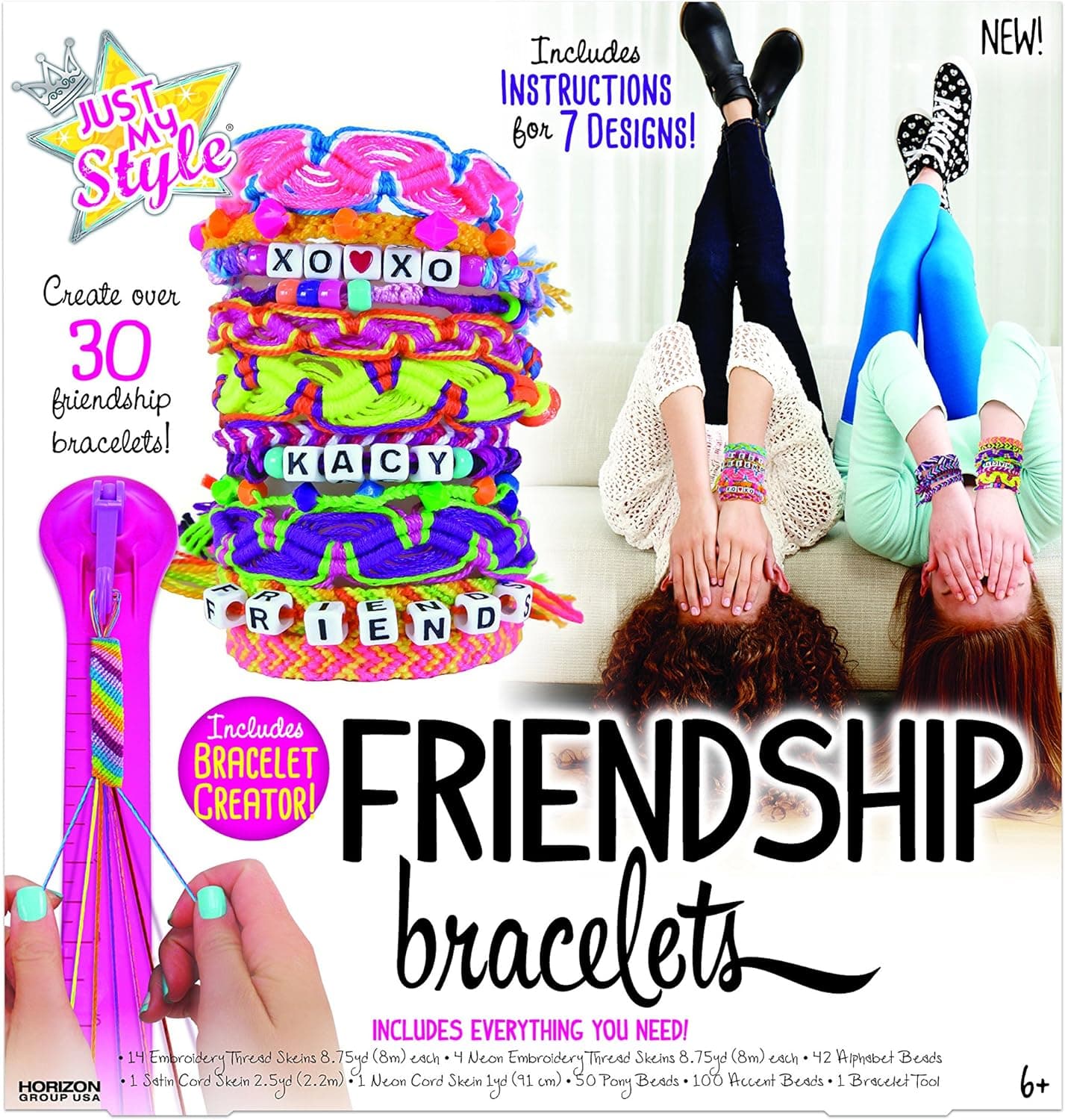 Just My Style Friendship Bracelet Making Kit
