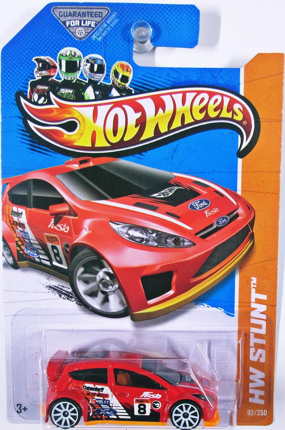 2013 Hot Wheels Hw Stunt 12 Ford Fiesta - Treasure Hunt