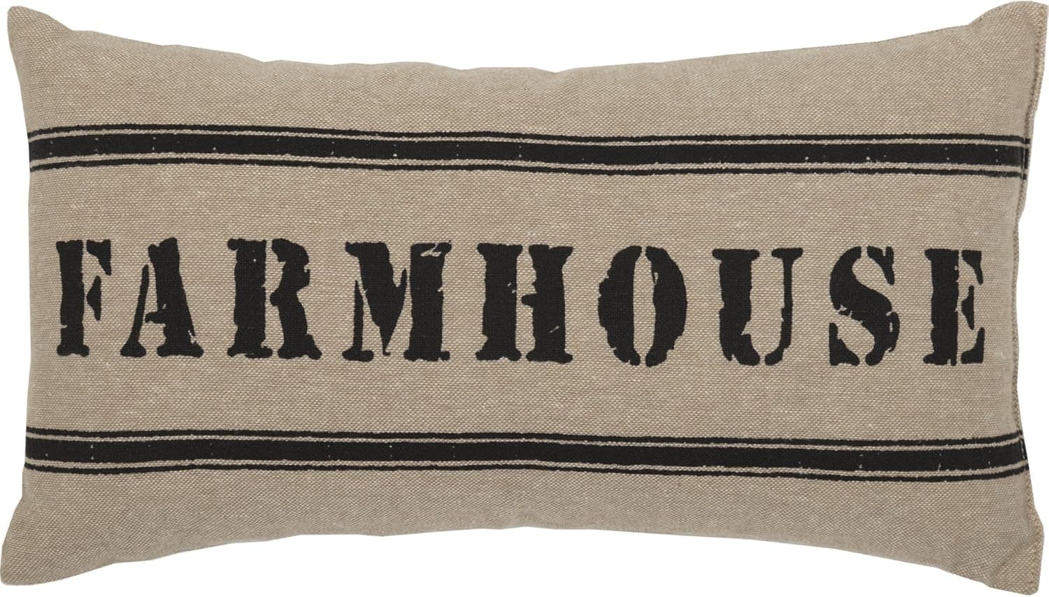VHC Brands Farmhouse Pillows & Throws-Sawyer Mill 7" x 13", One Size, Farmhouse