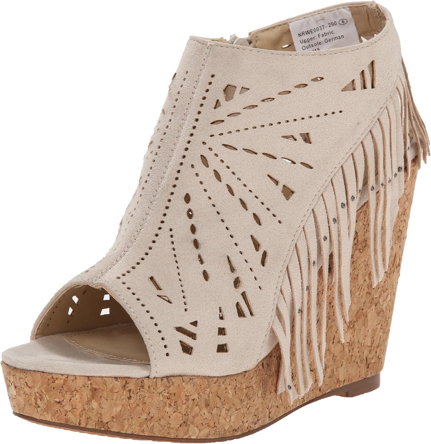 Not Rated Women's Fringe Delight Wedge Sandal