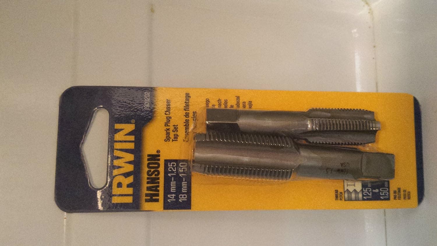 Spark Plug Chaser Tap Set 14mm and 18mm 2 Pack