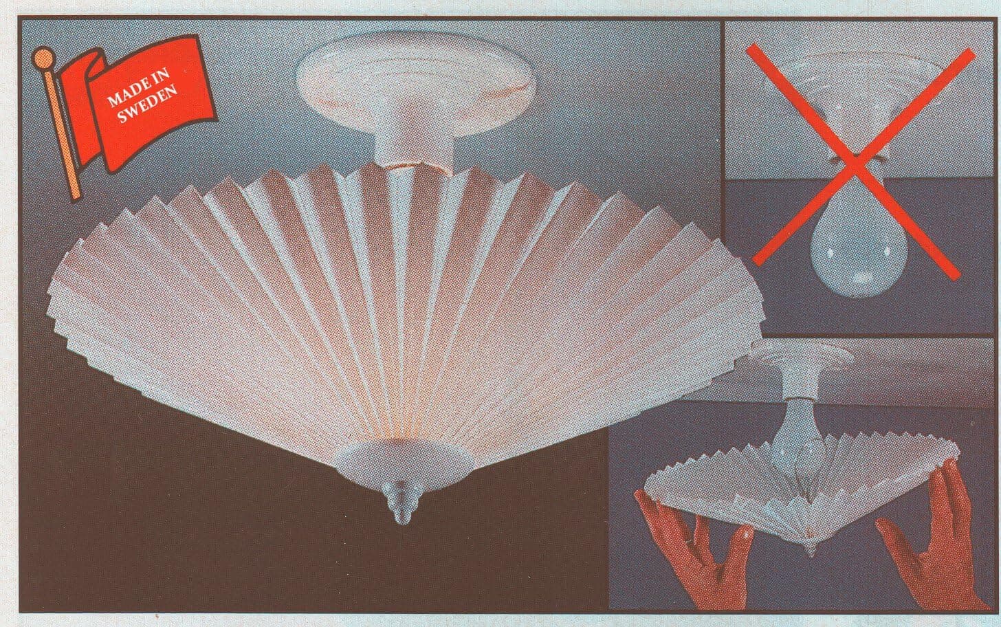 14" Clip On Linen Weave Texture Ceiling Light Shade Cover