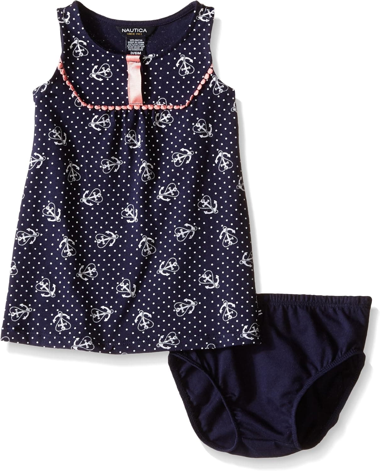 Nautica Girls Anchor Print Tunic Dress