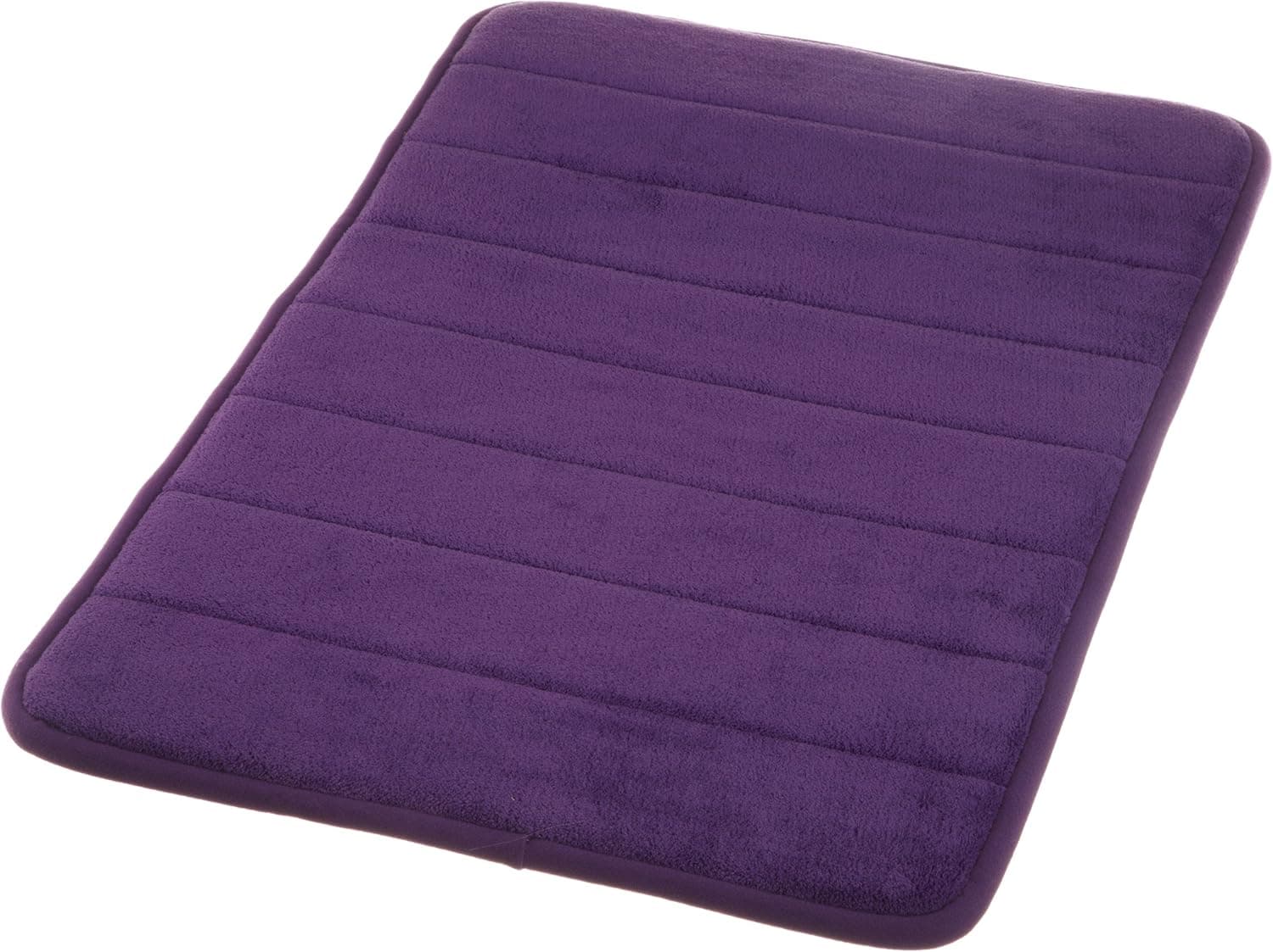 Sam Salem & Son BMMF-PUR Memory Foam Bath Mat, 17 by 24-Inch, Bright