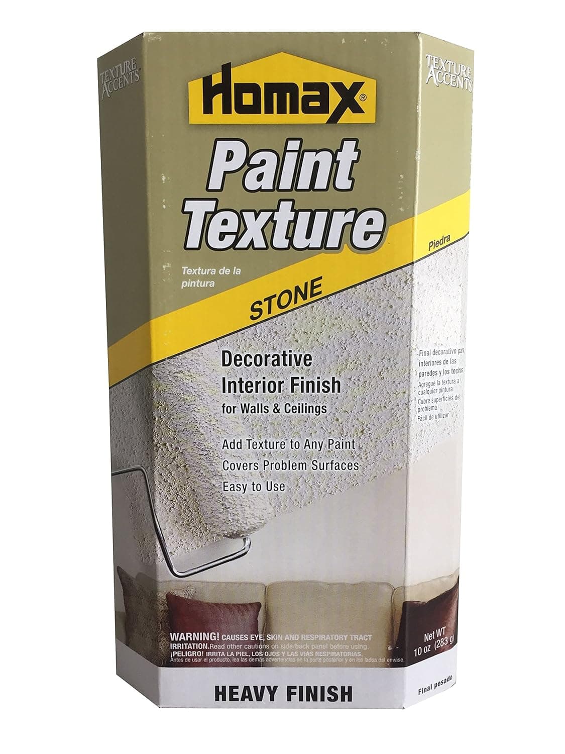Homax 8452 10-Ounce Stone Roll-On Texture