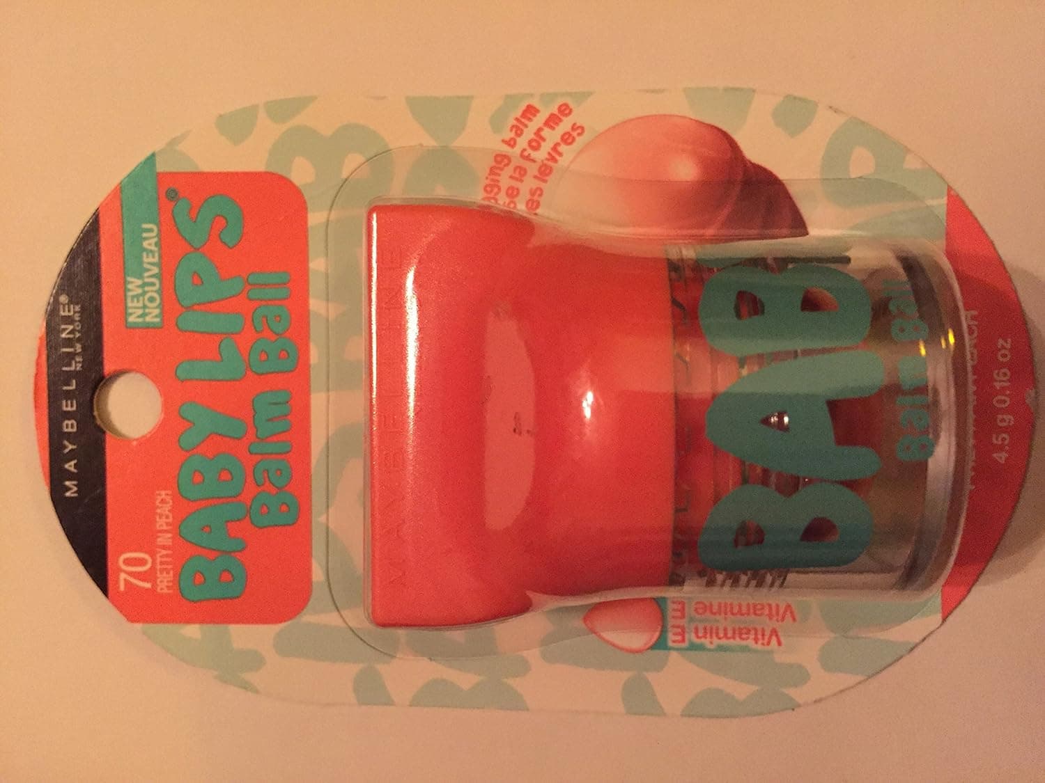 Maybelline Baby Lips Balm Ball Pretty In Peach