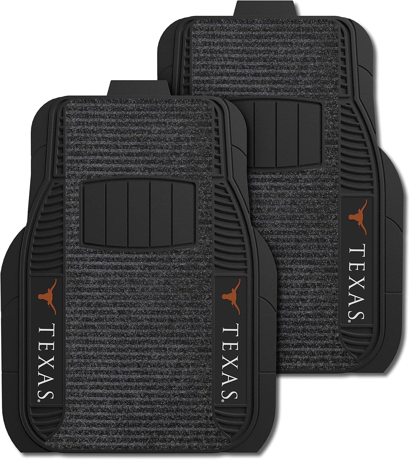 FANMATS NCAA Unisex-Adult 2-pc Deluxe Car Mat Set