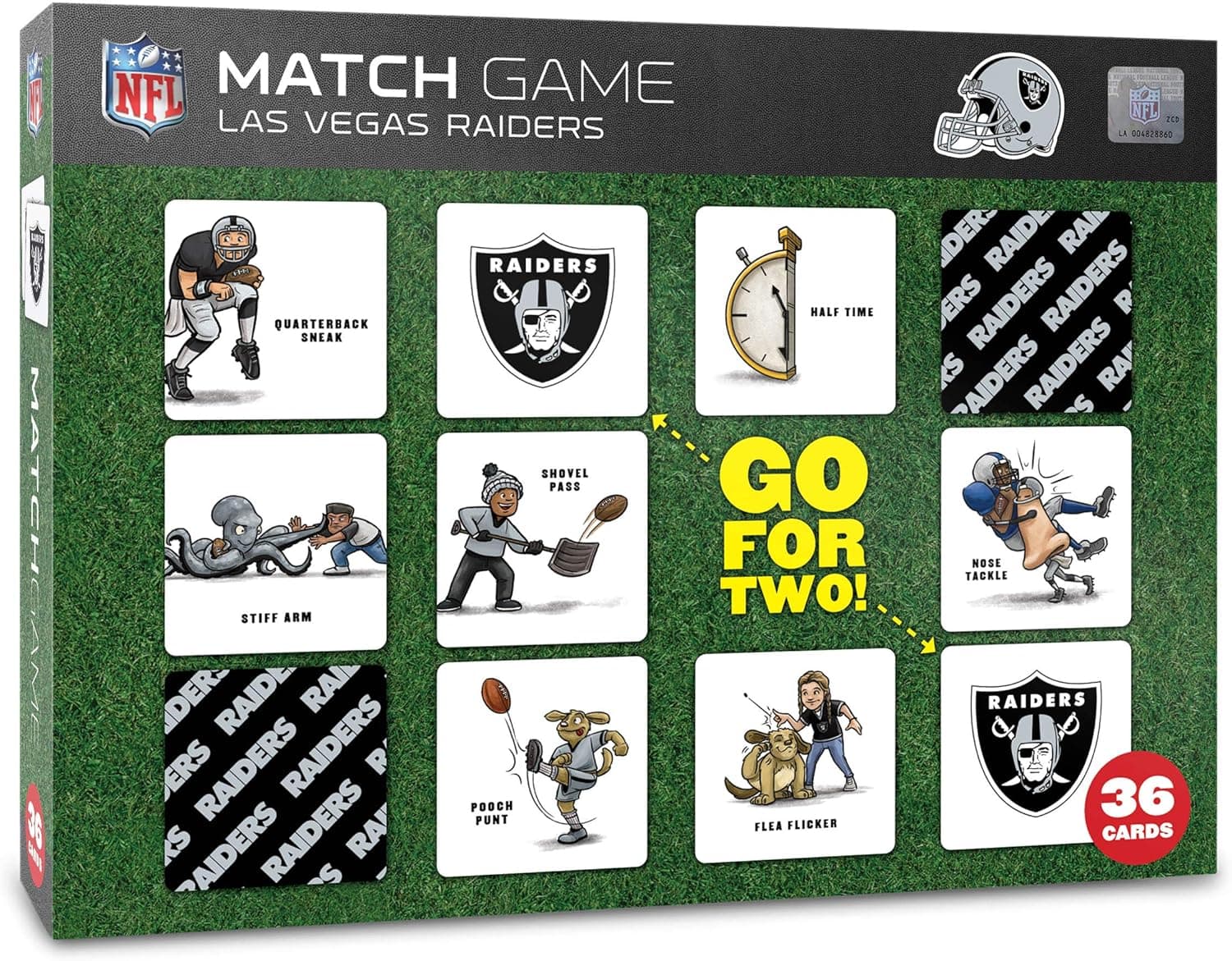 YouTheFan NFL Licensed Memory Match Game