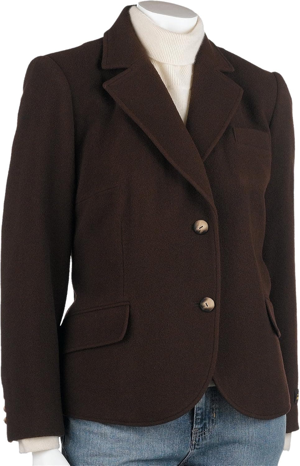 Harve Benard Plus Size Women's Cashmere Jacket