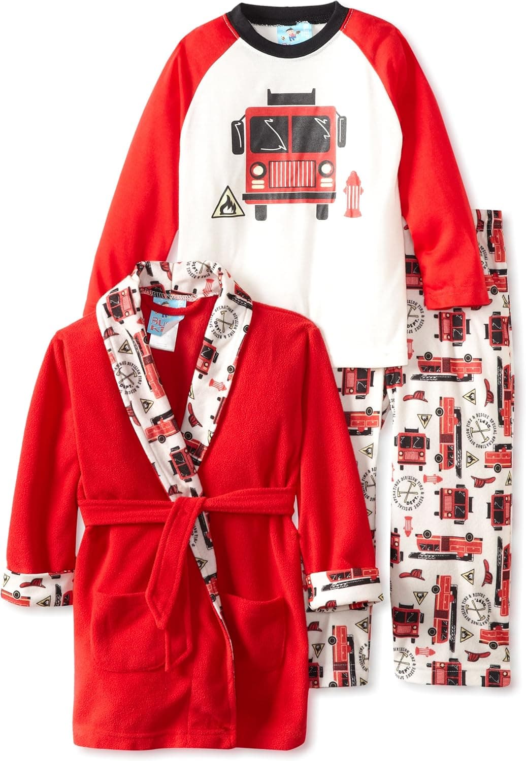 Baby Bunz Baby Boys' Three Piece Rescue Squad Sleeper Set
