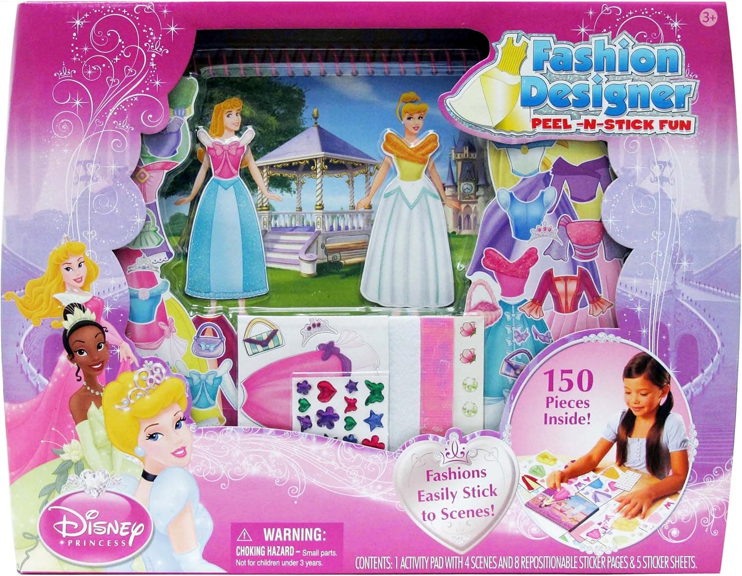 Tara Toy Princess Fashion Designer Peel And Stick