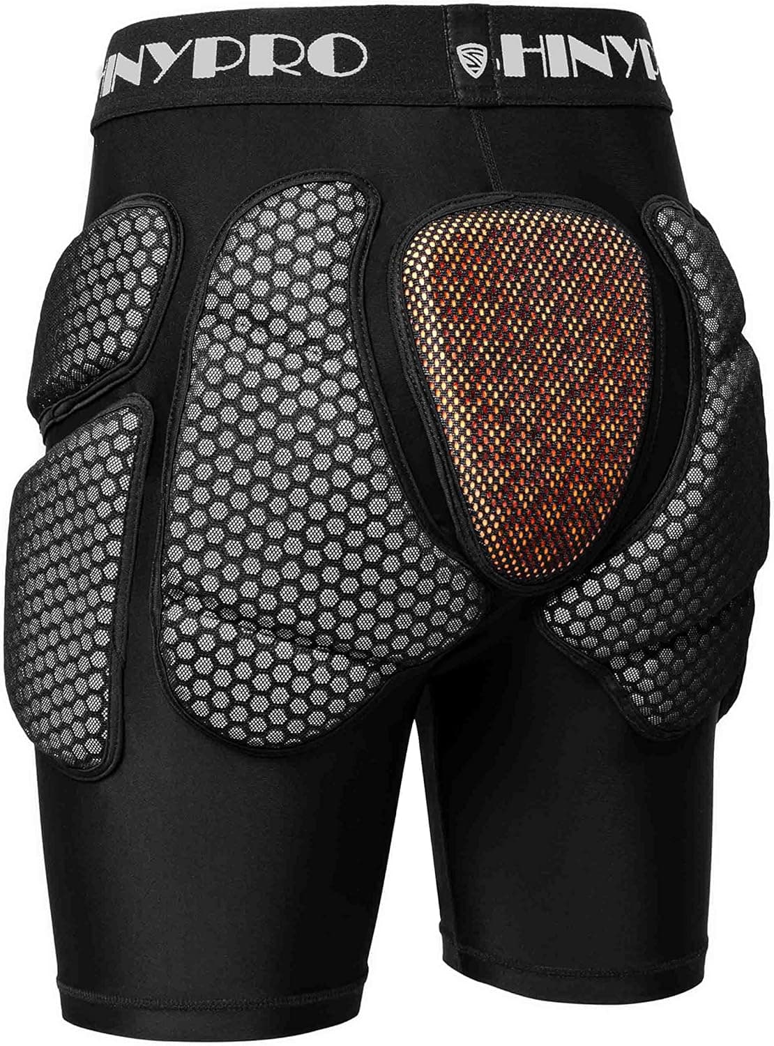 SHINYPRO Protective Padded Shorts for Snowboard and Skate,Overall 3D Protection,Butt and Tailbone Heavy Duty Protection