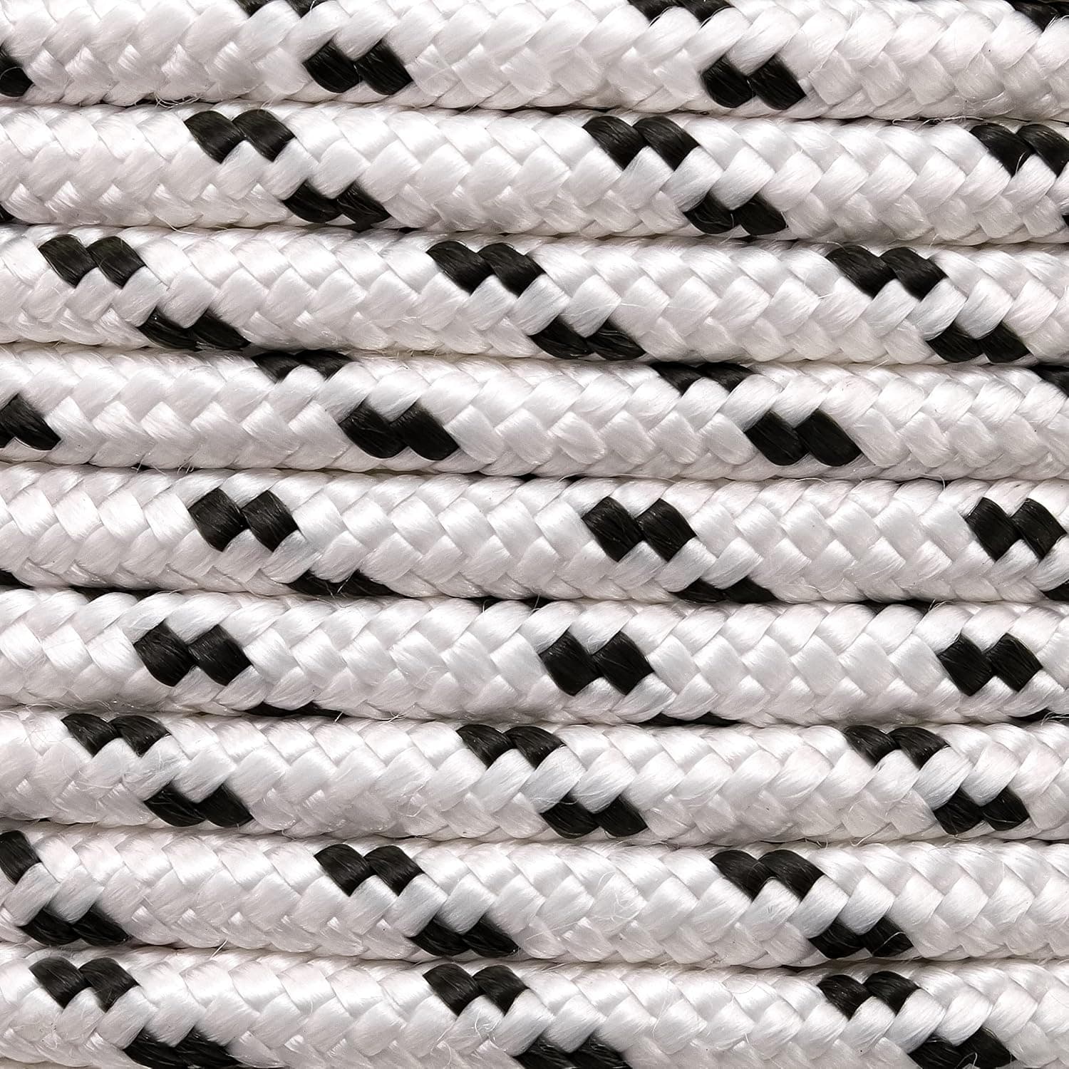 KIS Premium Quality Double Braided Polypropylene Floating Pope, Nylon Rope, Heavy Duty Extra Strength - Multi-Purpose Rope, Sailing, Crafting, Camping Rope - Made in Turkey (1/4" 100 feet)