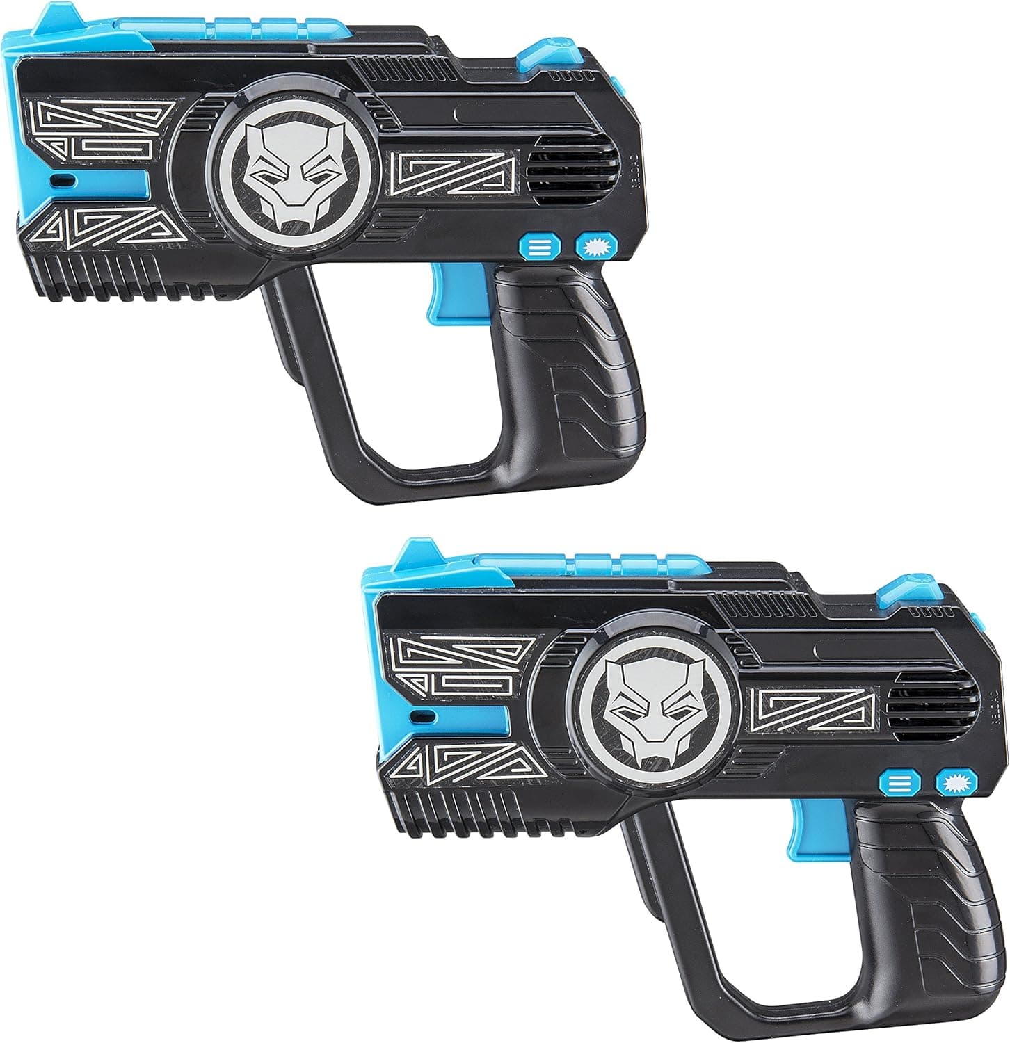 Black Panther Laser Tag for Kids Infared Laser Tag Blasters Lights Up & Vibrates When Hit