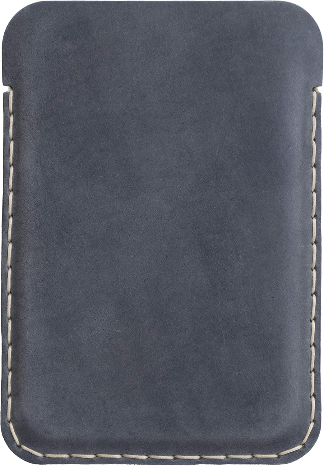 Bovine Leather Cover for Microsoft Surface Duo 2 case, Made in Europe (for Duo 2 with a Bumper, Gray)