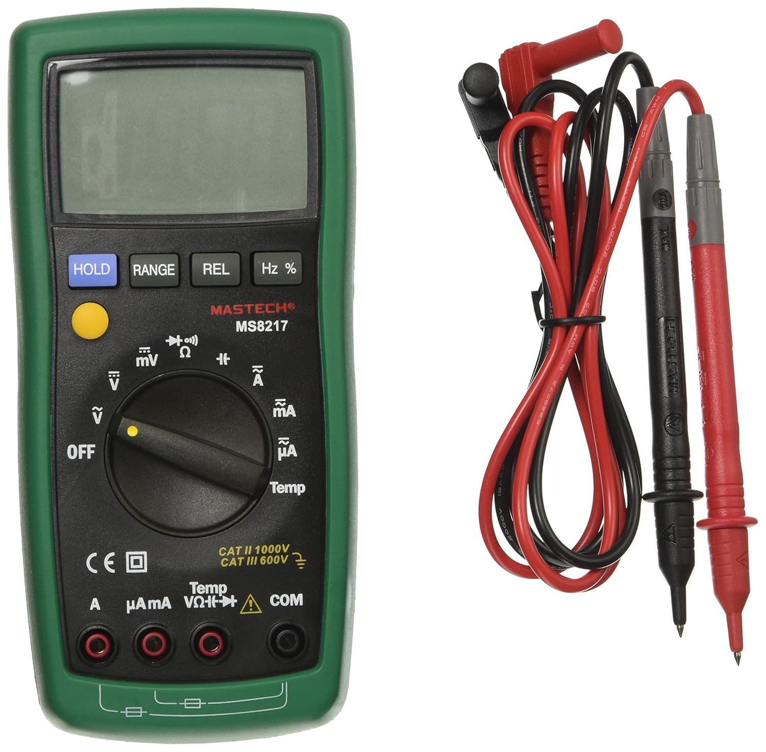 Mastech MS8217 AC/DC Auto ranging Digital Multimeter with 4000 Counts