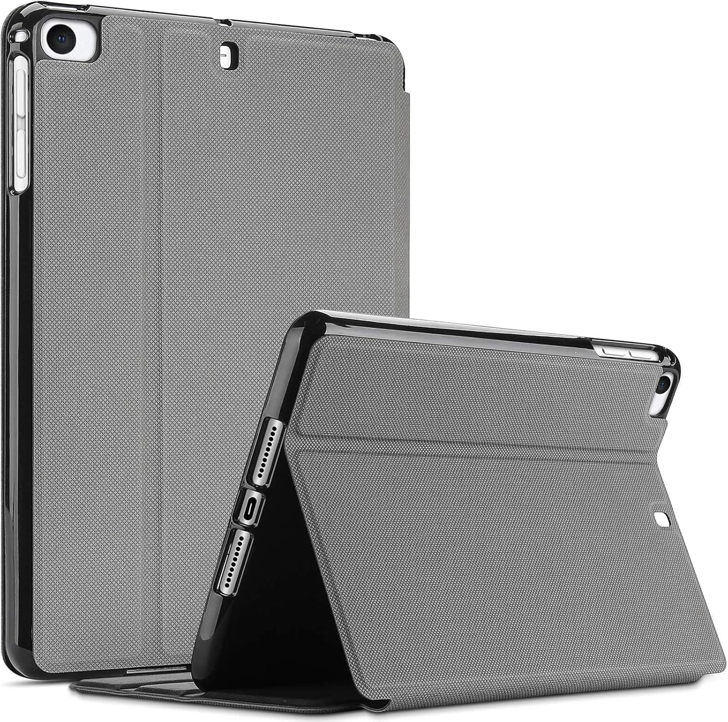 ProCase iPad Mini Case for iPad Mini 5 2019/ Mini 4, Mini 1 2 3, Slim Stand Protective Folio Case Smart Cover for iPad Mini 5/4/3/2/1 -Grey