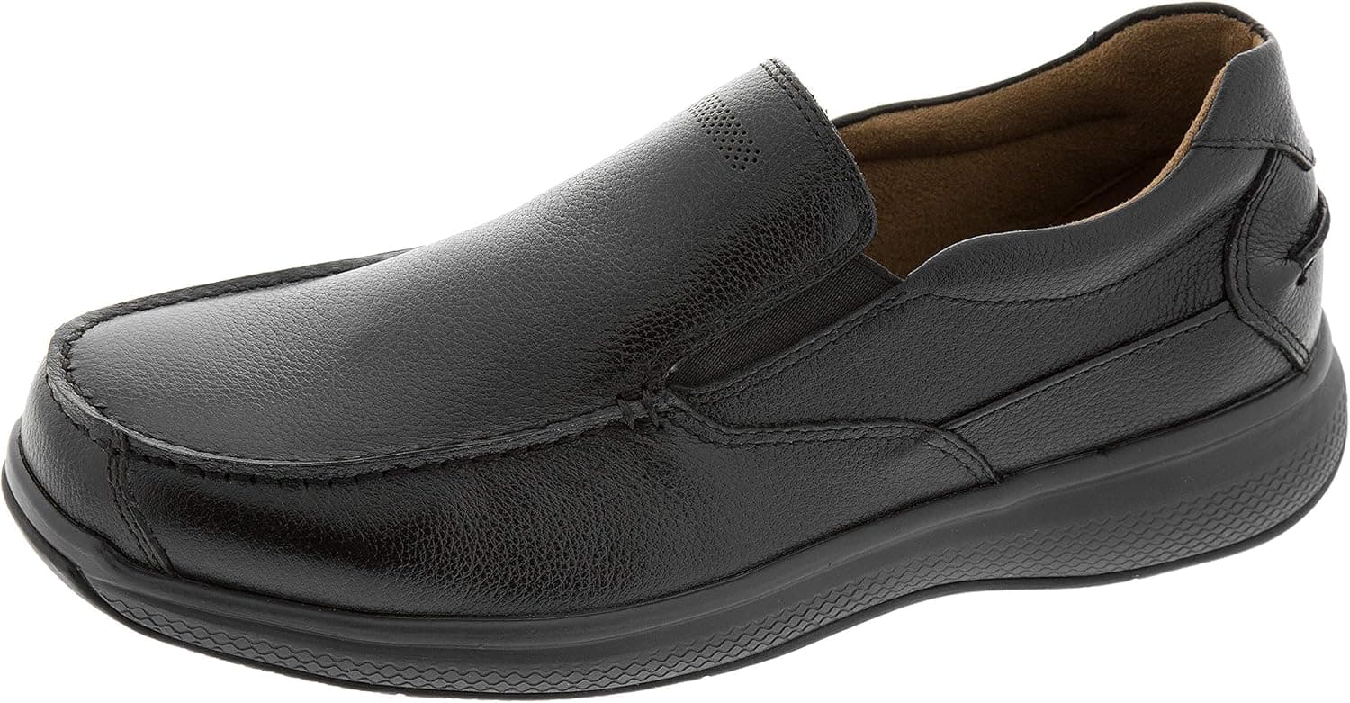 Florsheim Work Mens Bayside Slip Resistant Steel Toe Work Safety Shoes Casual - Brown