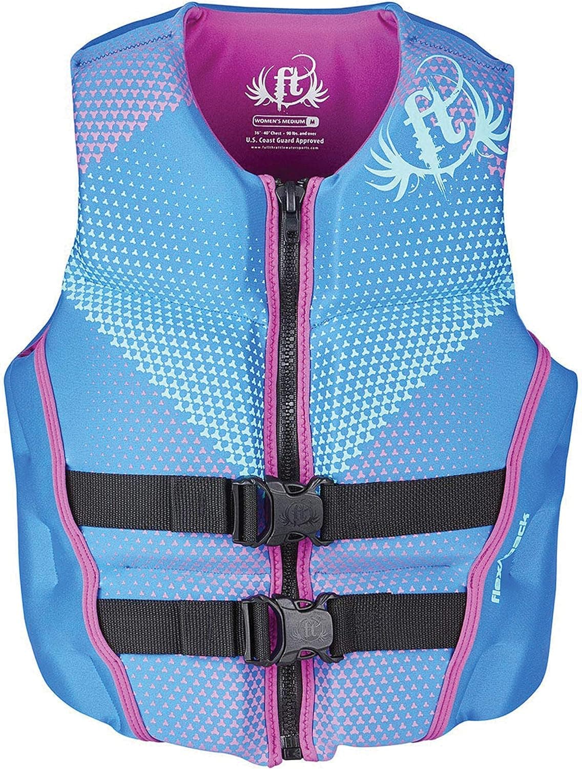 Full Throttle Women's Rapid Dry Flex Back Life Jacket
