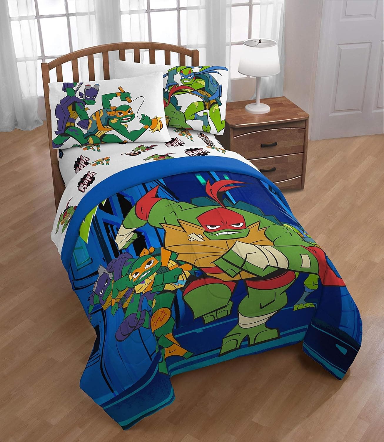 Teenage Mutant Ninja Turtles Comforter and Sheet Set