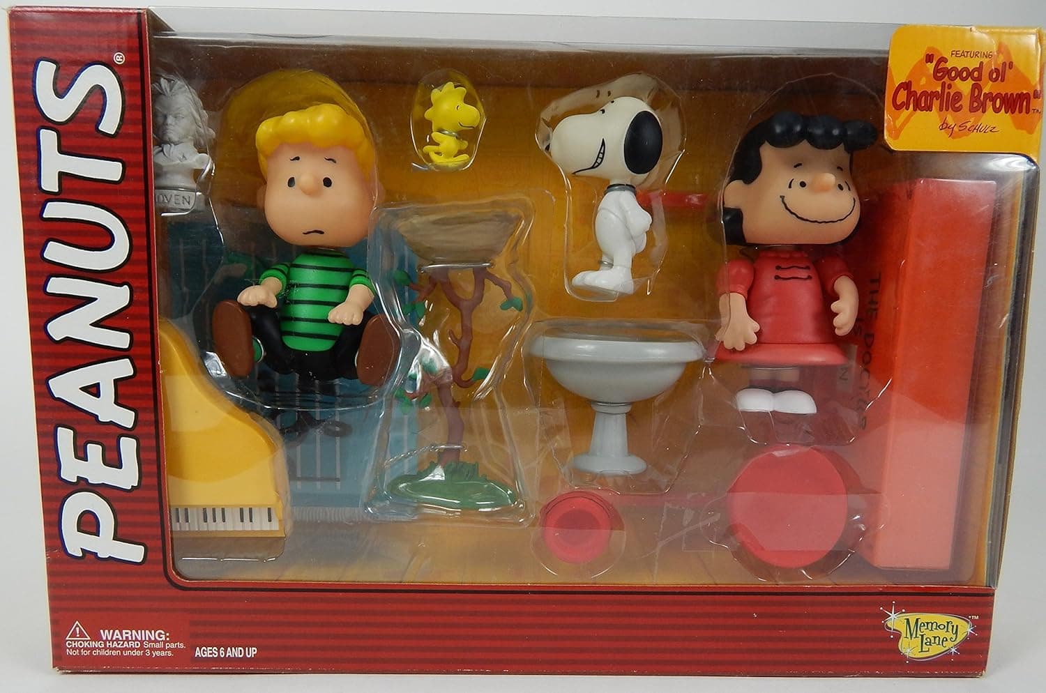 Peanuts by Memory Lane - Snoopy, Lucy and Schroeder Box Set