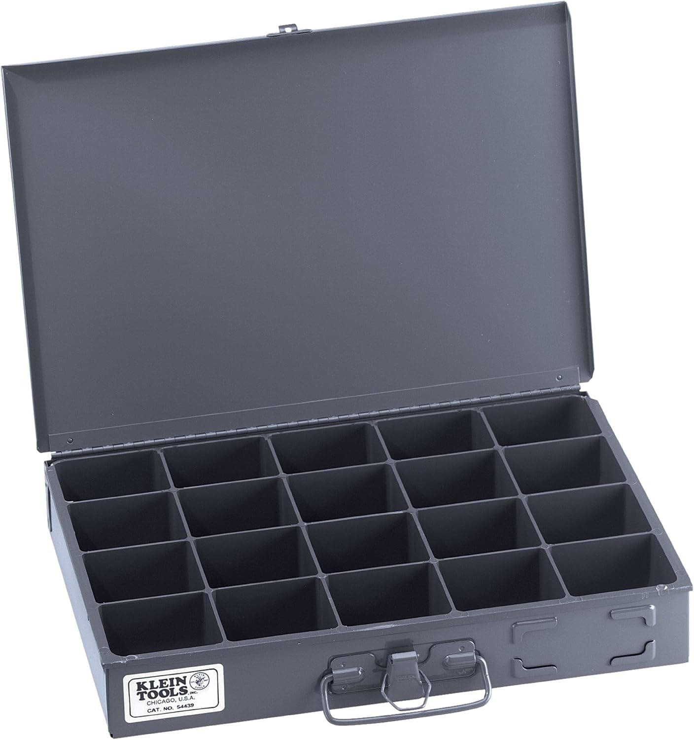 Klein Tools Mid-Size 20-Compartment Storage Box 54439