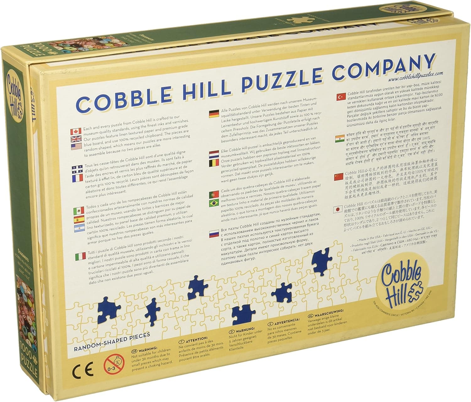 Cobble Hill Doughnuts Jigsaw Puzzle (1000 Piece)