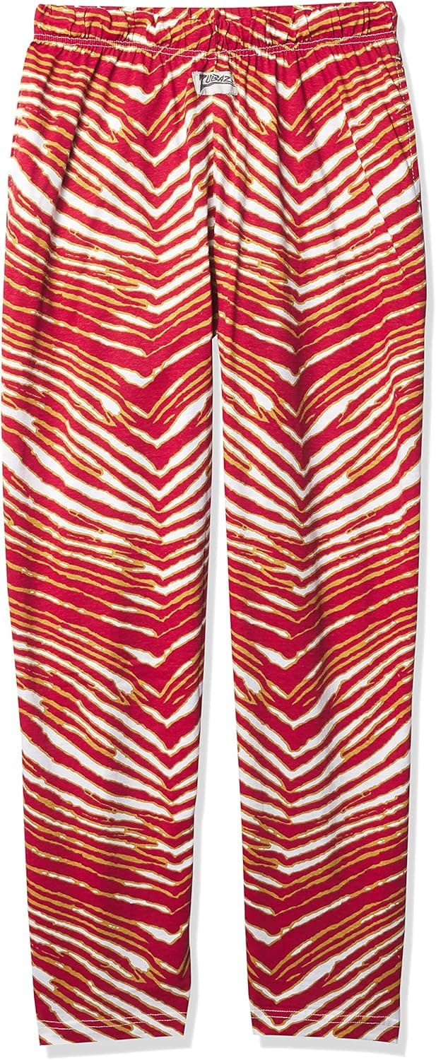Zubaz Men's Standard Classic Zebra Printed Athletic Lounge Pants