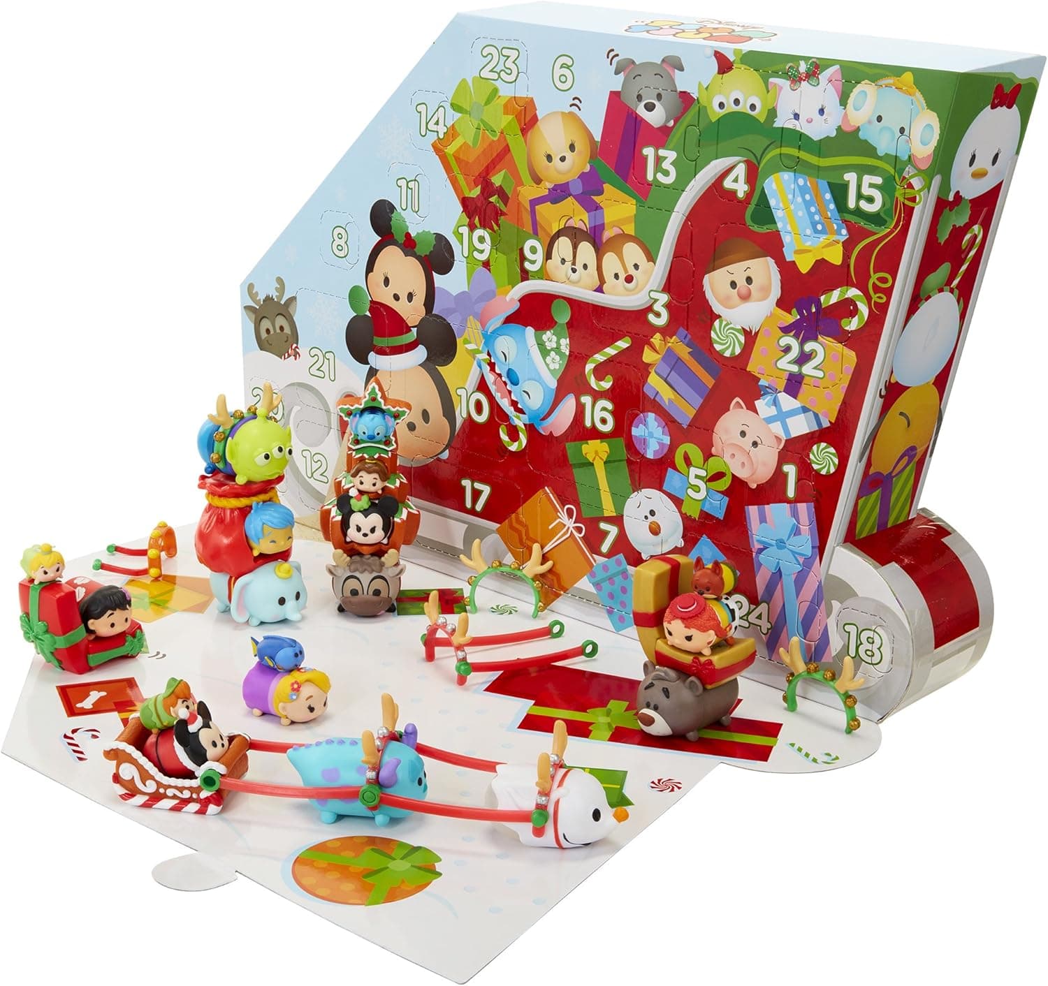 TSUM TSUM Disney Countdown to Christmas Advent Calendar Playset