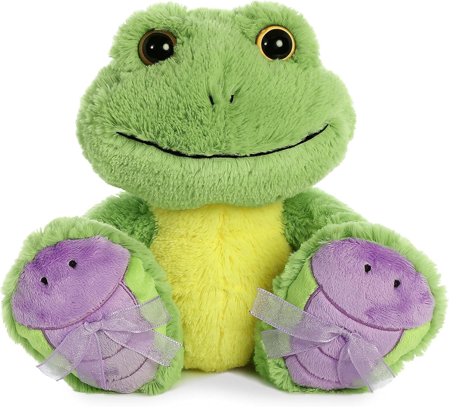 Aurora - Easter Item - 10" Croakster Frog - Dragonfly, Green
