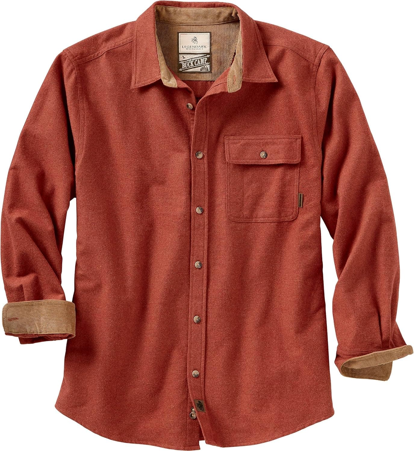 Legendary Whitetails Men's Standard Traditional, Barnwood Heather, X-Large