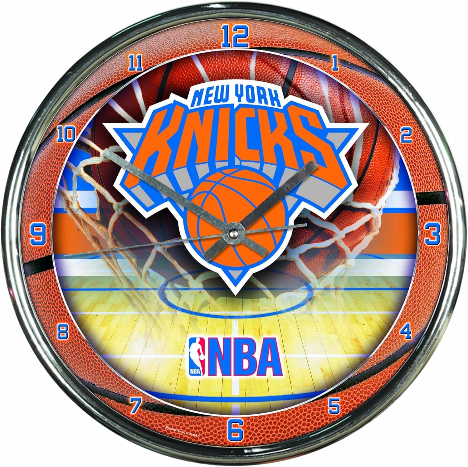 WinCraft NBA Chrome Clock