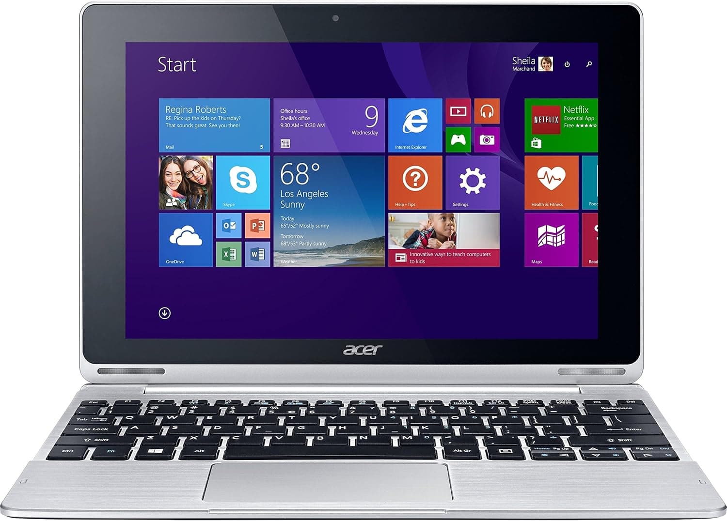 Acer Tablet 10.1'' Touch Screen 1.33 GHz Quad-Core 64 GB |SW5-012-13TT (Certified Refurbished)
