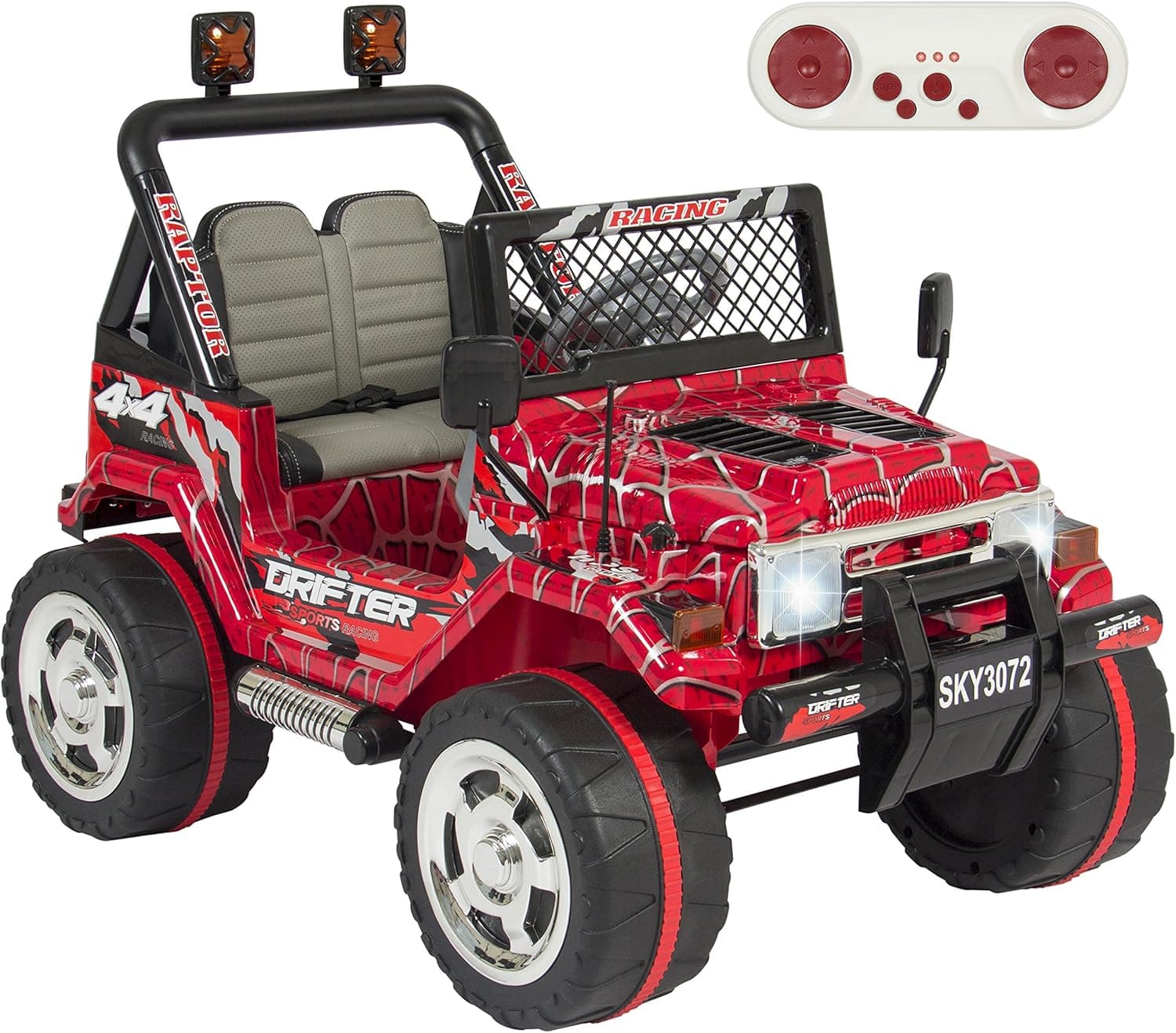 Best Choice Products 12V Ride On Car W/ Remote Control, Red