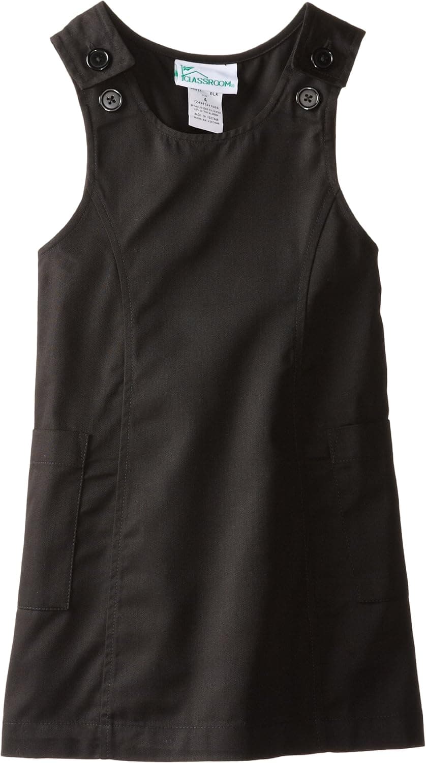 CLASSROOM Girls' Uniform Princess Seam Jumper