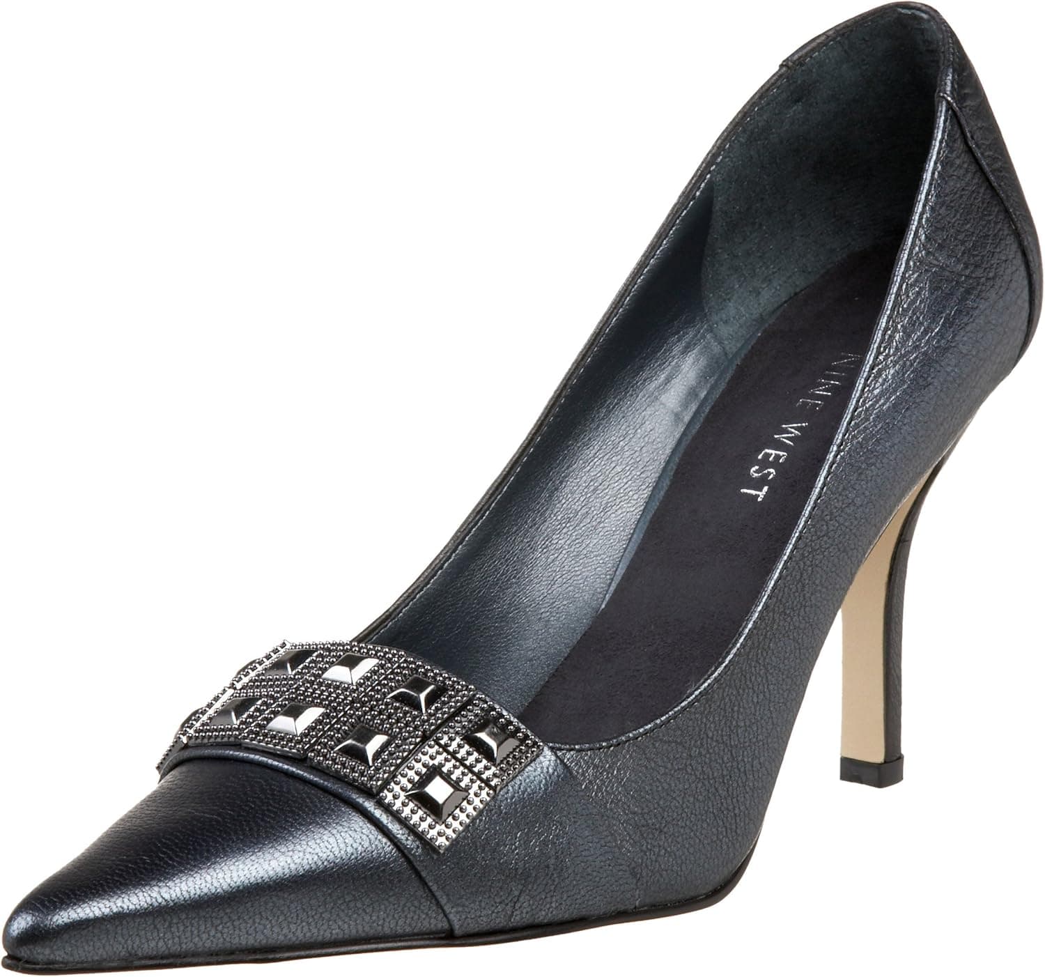 NINE WEST Women's Bossman Ornamented Pump