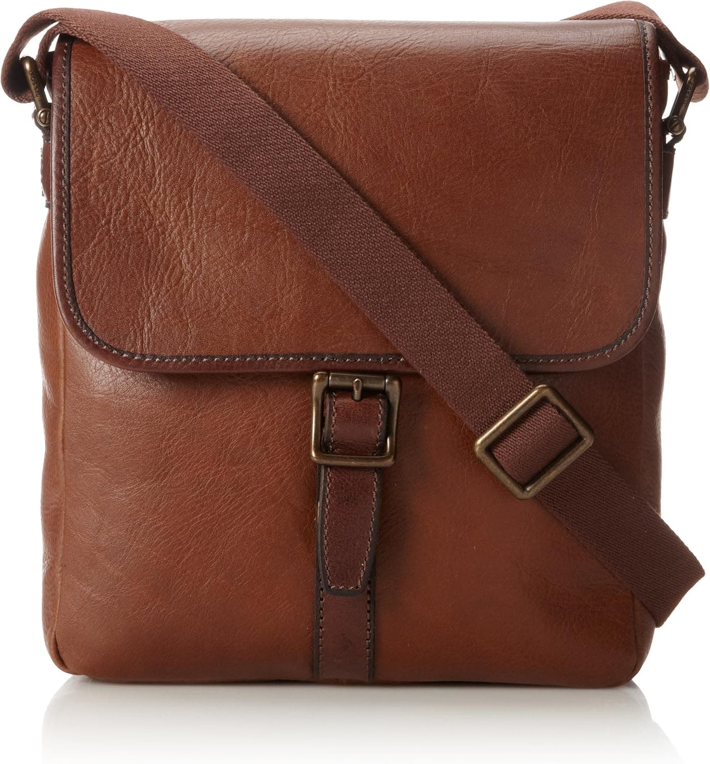 Fossil Estate NS City Bag, Cognac, One Size