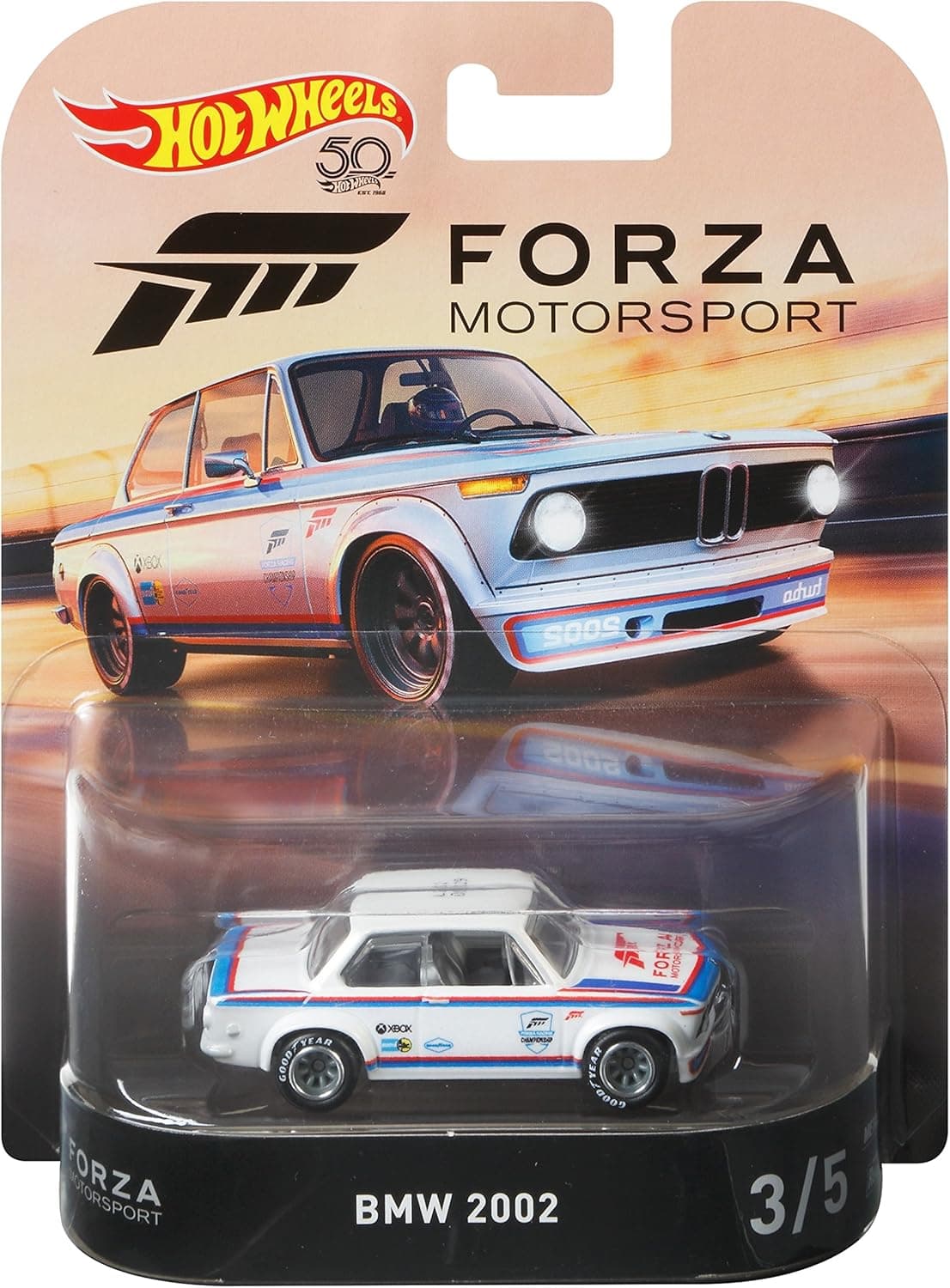 Hot Wheels BMW 2002 Vehicle, 1:64 Scale