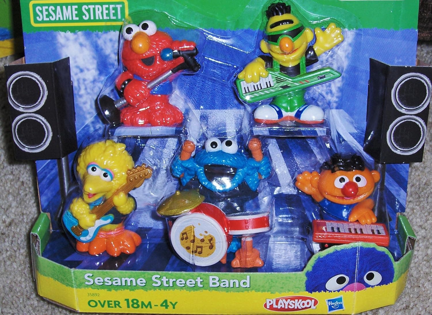 Sesame Street Rock N Roll 5 Pk Exclusive