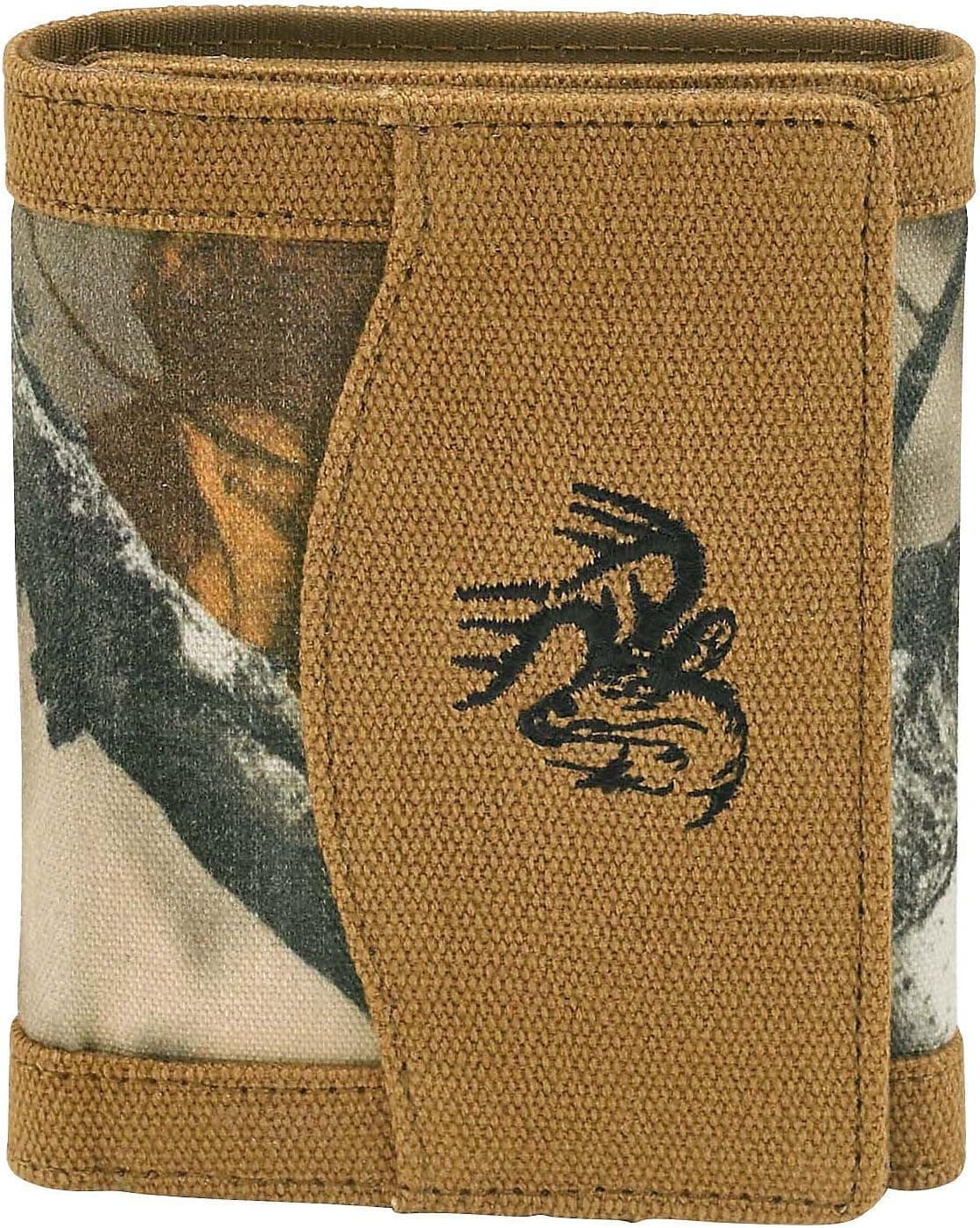 Legendary Whitetails Men's High Impulse Canvas Tri-Fold Wallet Barley